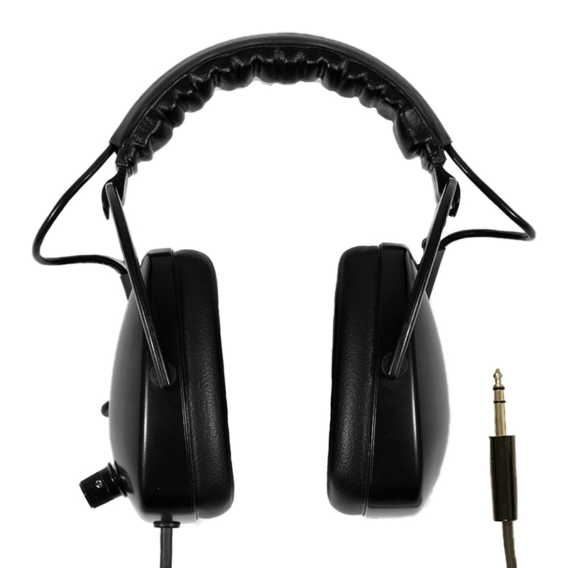 Fisher Brand Deluxe Stereo Metal Detecting 1/4" Plug Headphones
