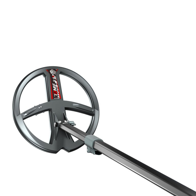 XP Metal Detectors Deus II 9" Round FMF Waterproof Search Coil, Lower Rod, and Hardware