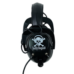 DetectorPro Jolly Rogers Platinum Series Headphones with 1/4" Angle Plug