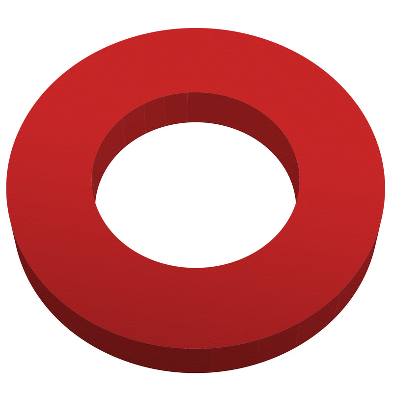 Neoprene Red Washer for Fisher and Teknetics Metal Detectors
