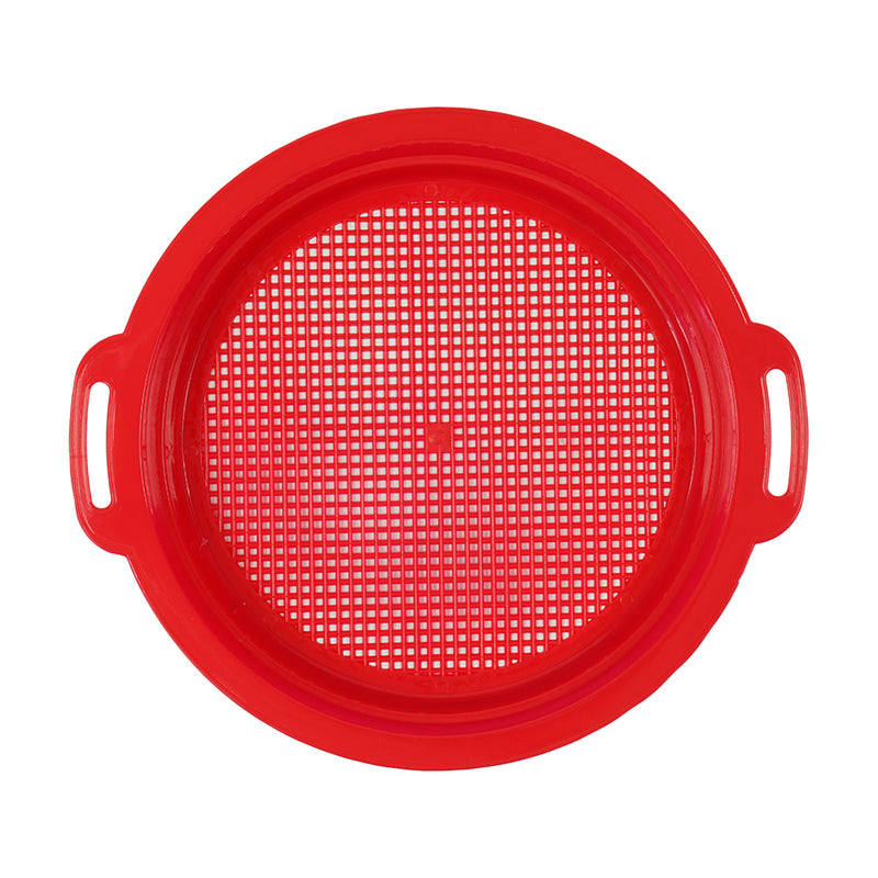 Plastic 8.5" Sifting Pans - 6 Piece Set
