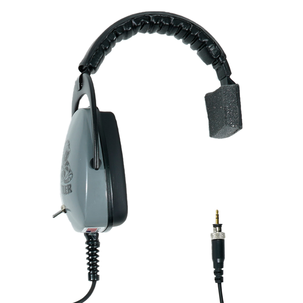 DetectorPro Rattler Headphones with 1/8" Plug for Equinox and Manticore