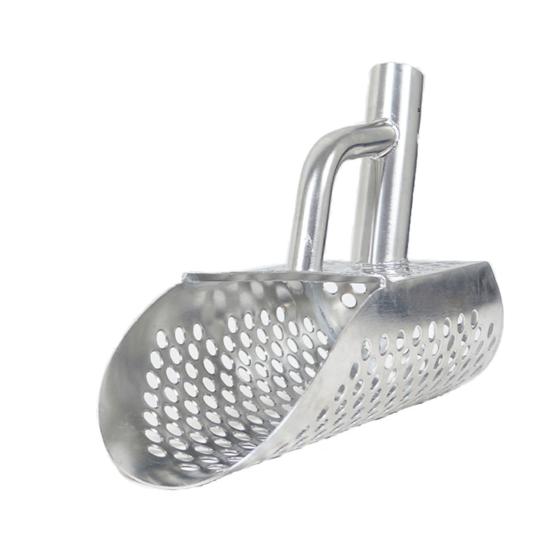 Dune Scoops Heavy Duty Stainless Steel Metal Detector Beach Scoop - Wet/Dry Sand