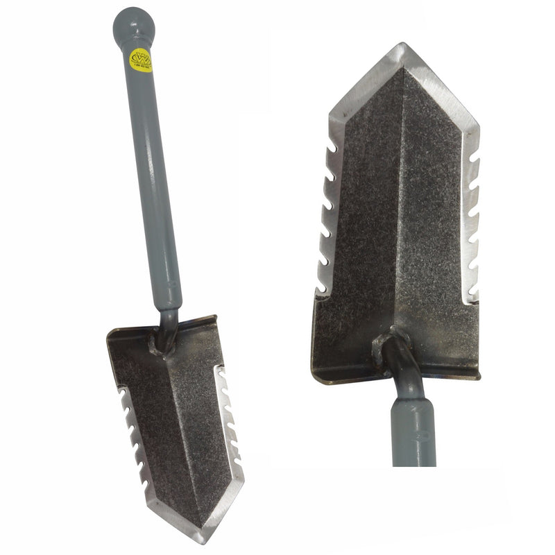Lesche Mini Sampson 18" Ball Handle Shovel Double Edge