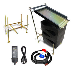 Gold Cube 4 Stack Deluxe Kit with Stainless Gold Banker & 120 Volt Power Supply