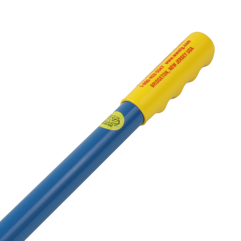 King of Spades Broom, Poly Bristle Head for Shop or Home Clean Up
