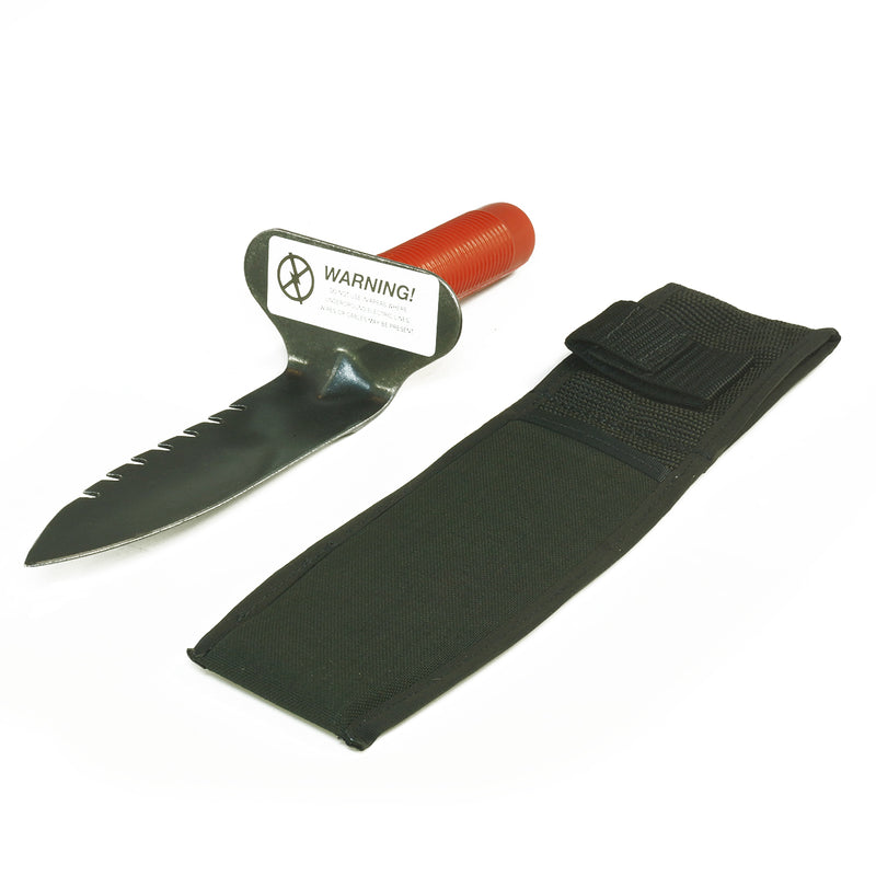 Lesche Sampson 18" T-Handle Shovel and Lesche Digging Tool Right Side Serrated