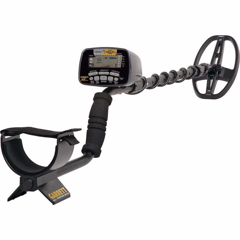 Garrett AT Gold Waterproof Metal Detector with MS-2 Headphones and ProPointer II