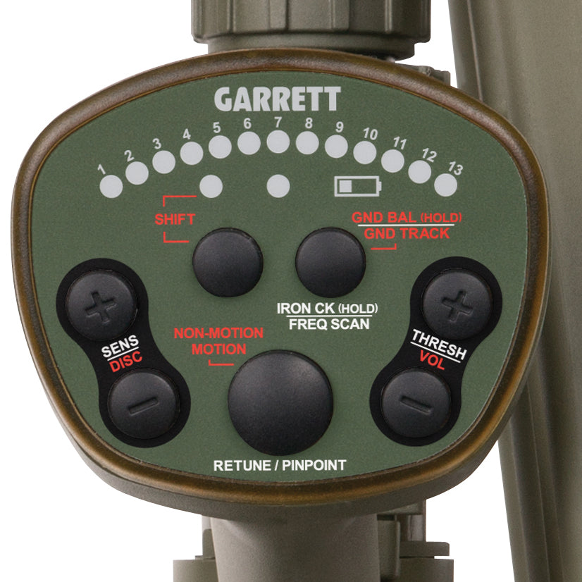 Garrett ATX Deepseeker Detector, 2 Coils and Pro Pointer AT Pinpointer