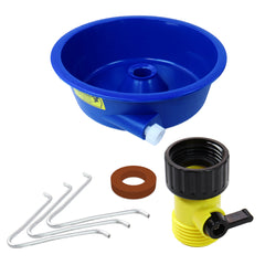 Blue Bowl Concentrator Kit Dual Pack with Pump & Battery Clips Gold Prospecting