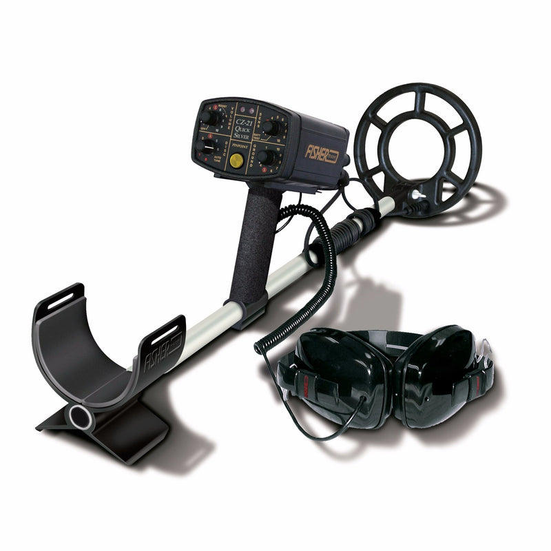 Fisher CZ-21 Metal Detector with 8" Concentric Search Coil and 2 Year Warranty