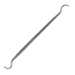 DD1 Double Ended Stainless Steel Pick w/ Round Hooks 5-1/4"