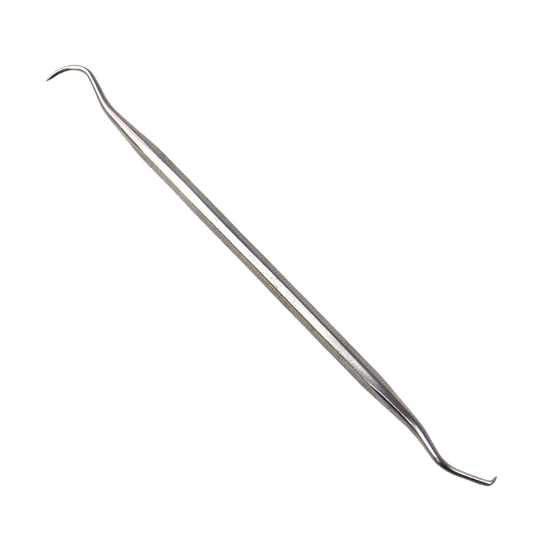 DD4 5-3/4" Double Ended Stainless Steel Pick w/ Angled & Round Hooks