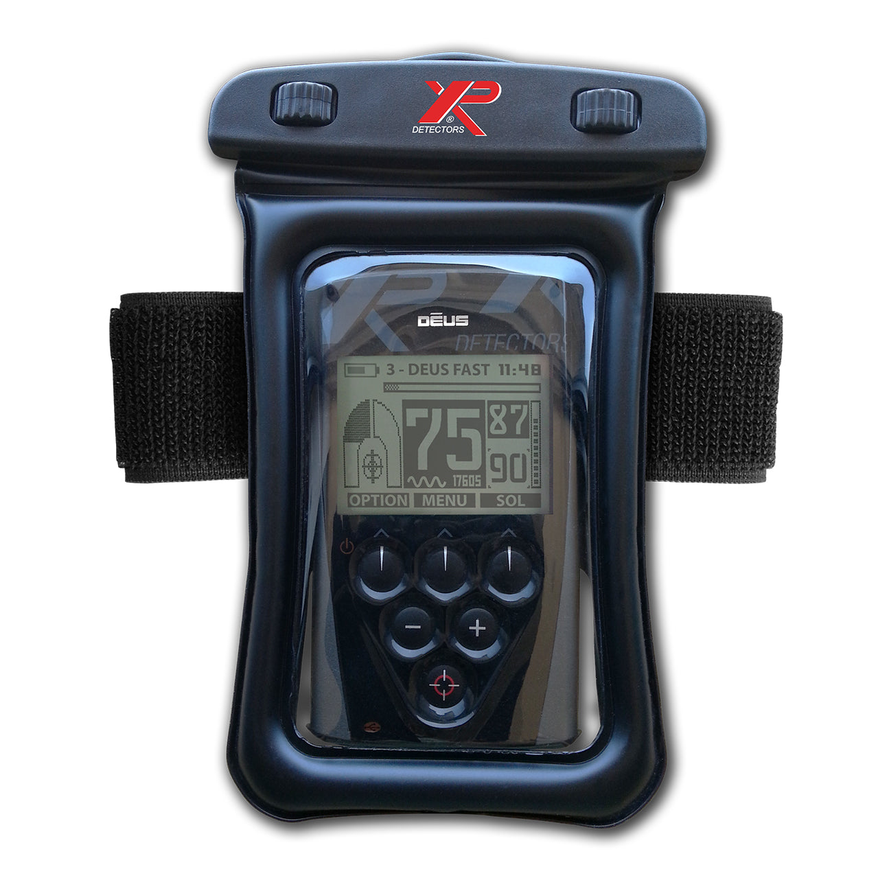 XP Deus Detector with Remote, 11" X35 Coil and Waterproof Kit