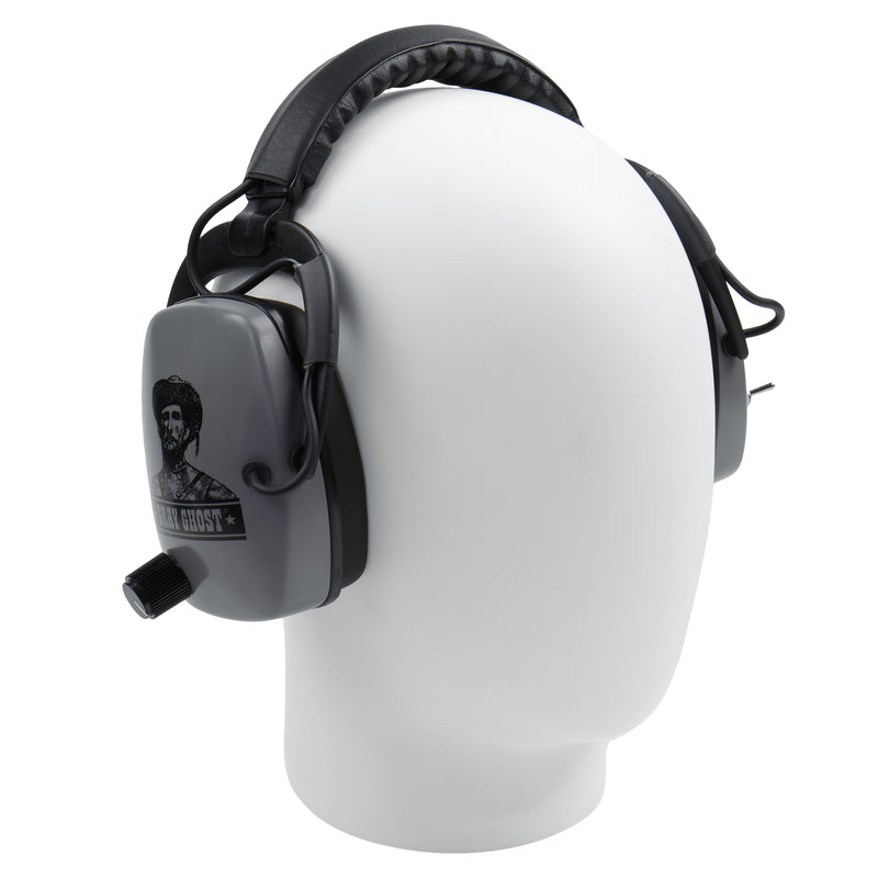 DetectorPro Gray Ghost NDT Platinum Series Headphones with 1/4" Angle Connector