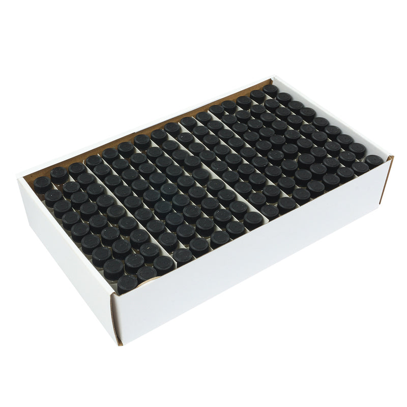 144Pc Display- 4ML Glass Vials (1-3/8", Outer Diameter: 9/16")