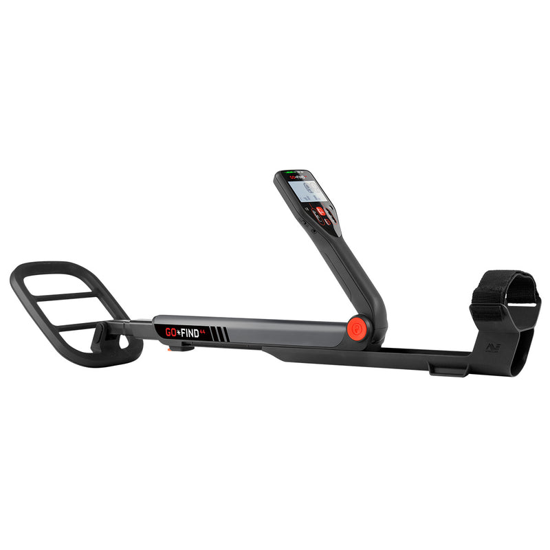 Minelab GO FIND 44 Metal Detector with PRO FIND 15, Black Carry Bag, Finds Pouch