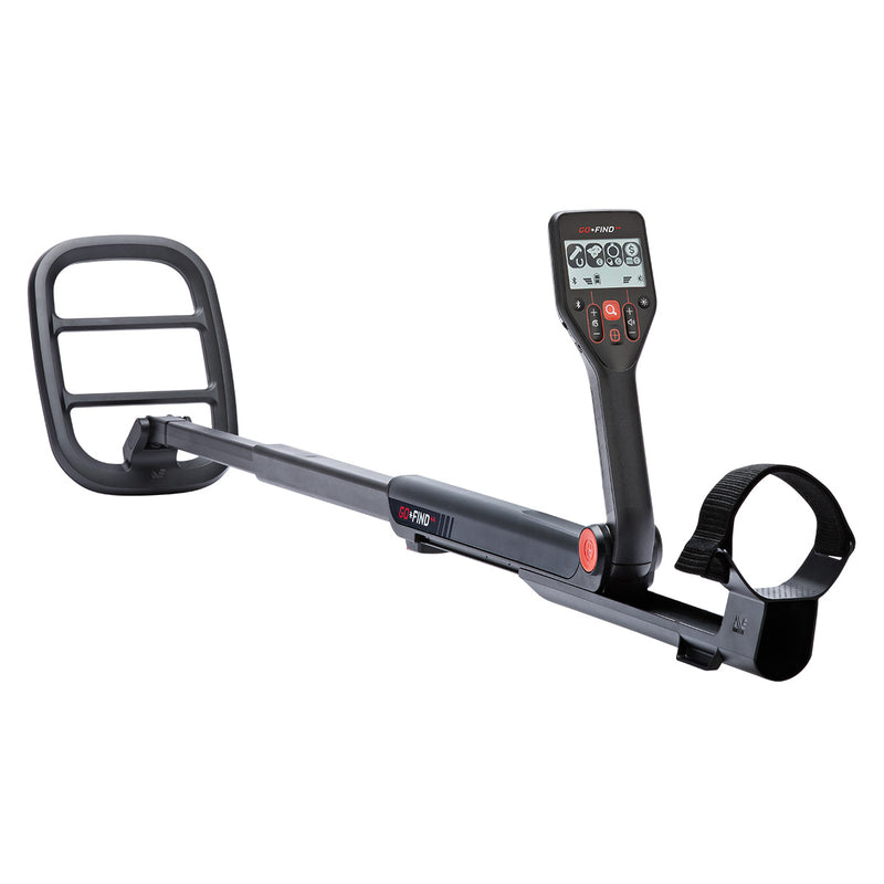 Minelab GO FIND 44 Metal Detector with Black Transport Carry Bag and Finds Pouch