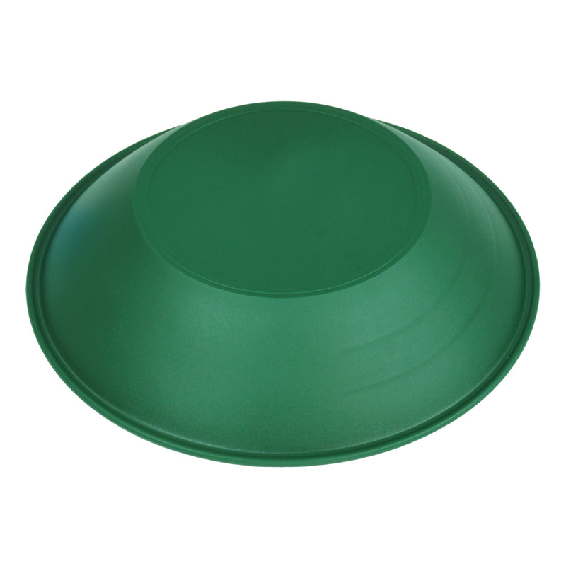 Lot of 2 10" Green Plastic Gold Pans Panning & Snifter Bottle for Prospecting