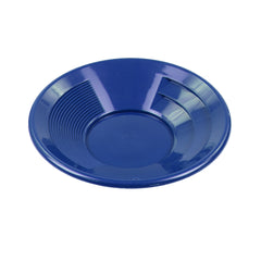 10" Blue Dual Riffle Plastic Gold Pan Prospecting 5 Units pack