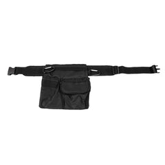 Black Metal Detector 3 Pocket Prospectors Utility Belt & Pouch W/two Carabiners