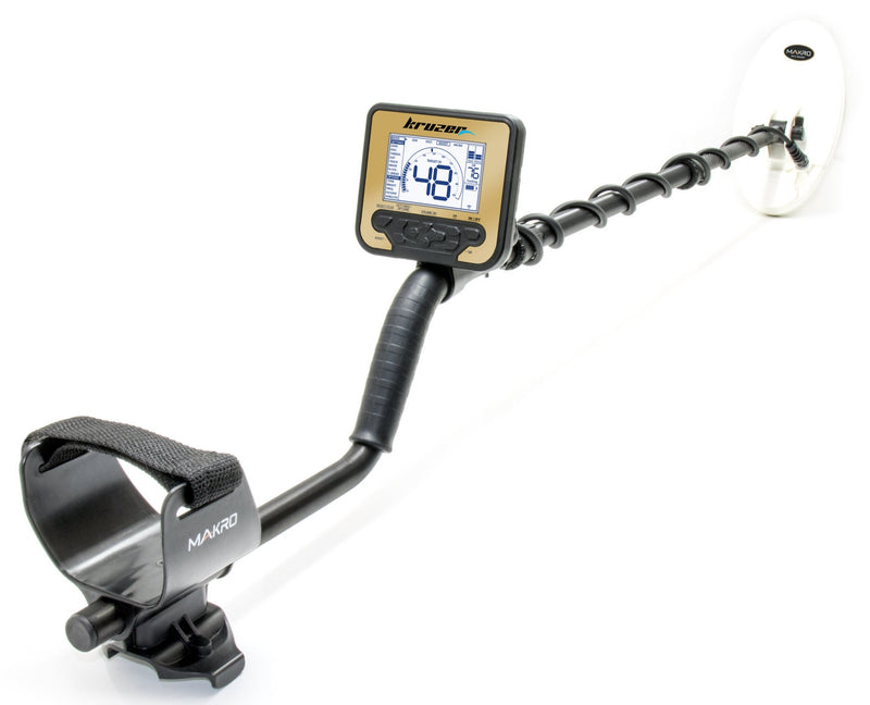Nokta Gold Kruzer Metal Detector w/ 2  Search Coils & Wireless Headphones