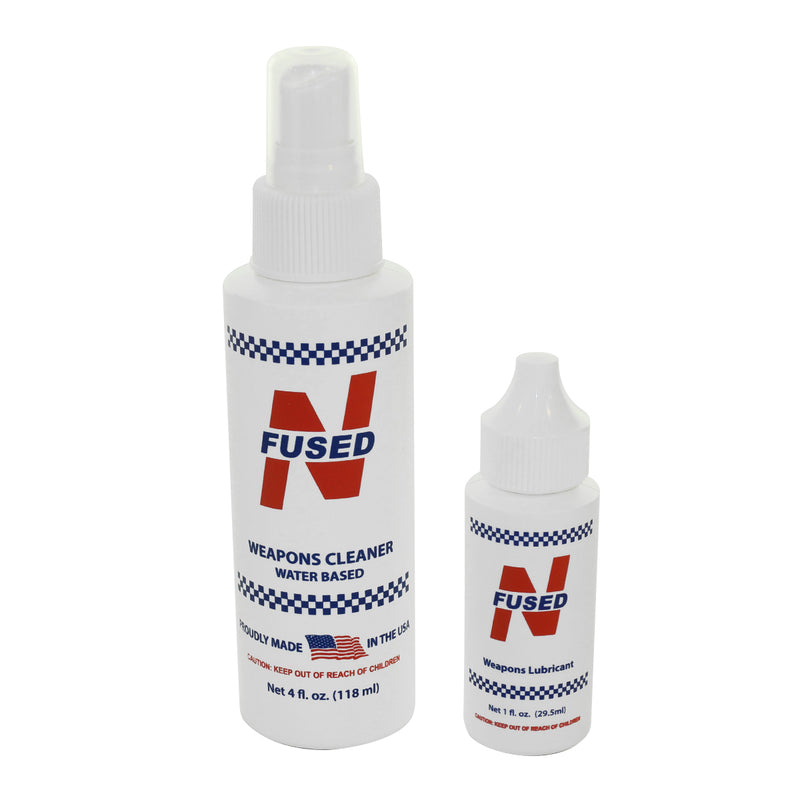 NFused Weapons Lubricant - Bonus Pack - 1oz lubricant, 4oz cleaner