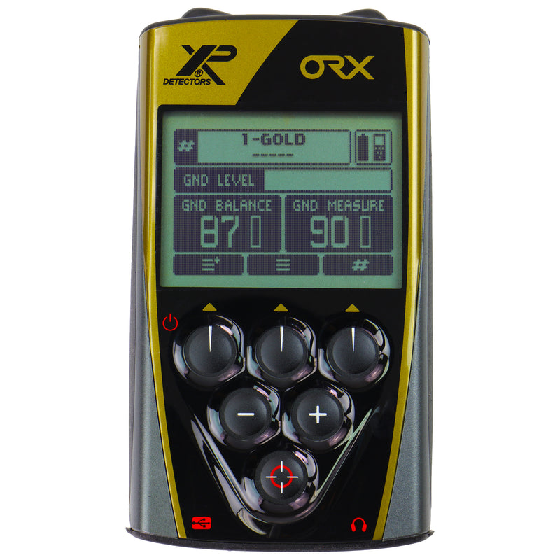 XP ORX Metal Detector with FX-02 Headphones and 9.5" Elliptical DD HF Coil