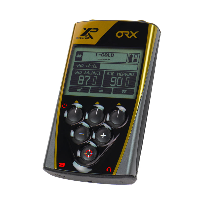 XP ORX Metal Detector with FX-02 Headphones and 9.5" Elliptical DD HF Coil