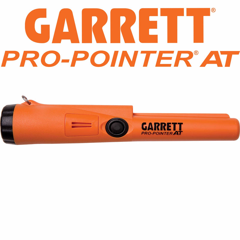 Garrett Pro Pointer AT Metal Detector Waterproof with Camo Pouch and Edge Digger