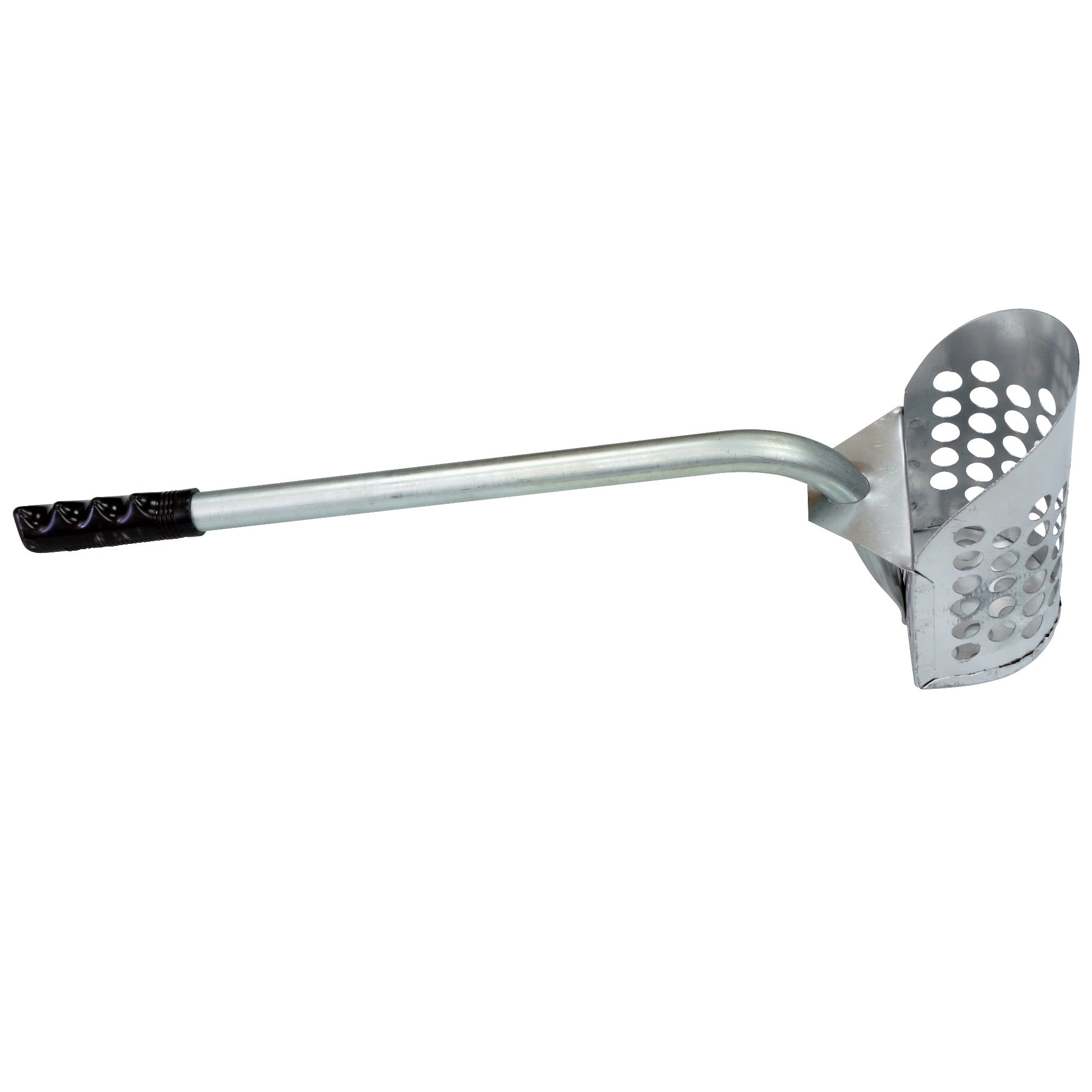 Galvanized welded 24” Long Beach Sand Scoop with Molded finger grips