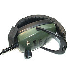 DetectorPro Rattler Headphones with 1/4" Angle Plug for Metal Detector