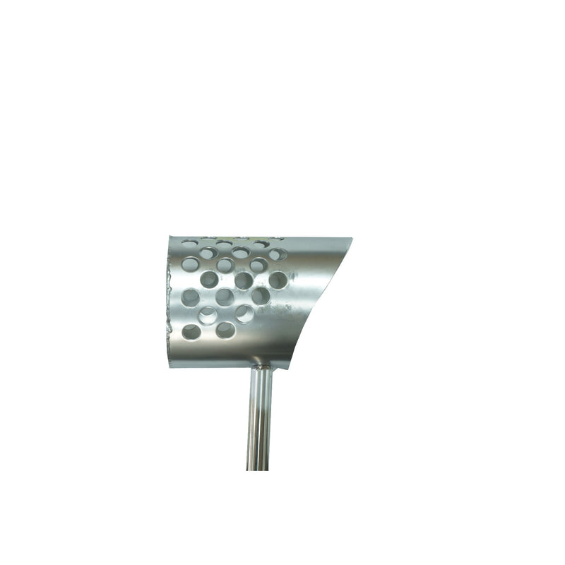 RTG 28" Long Handle 5" Quick Sifting Basket Stainless Steel Beach Sand Scoop