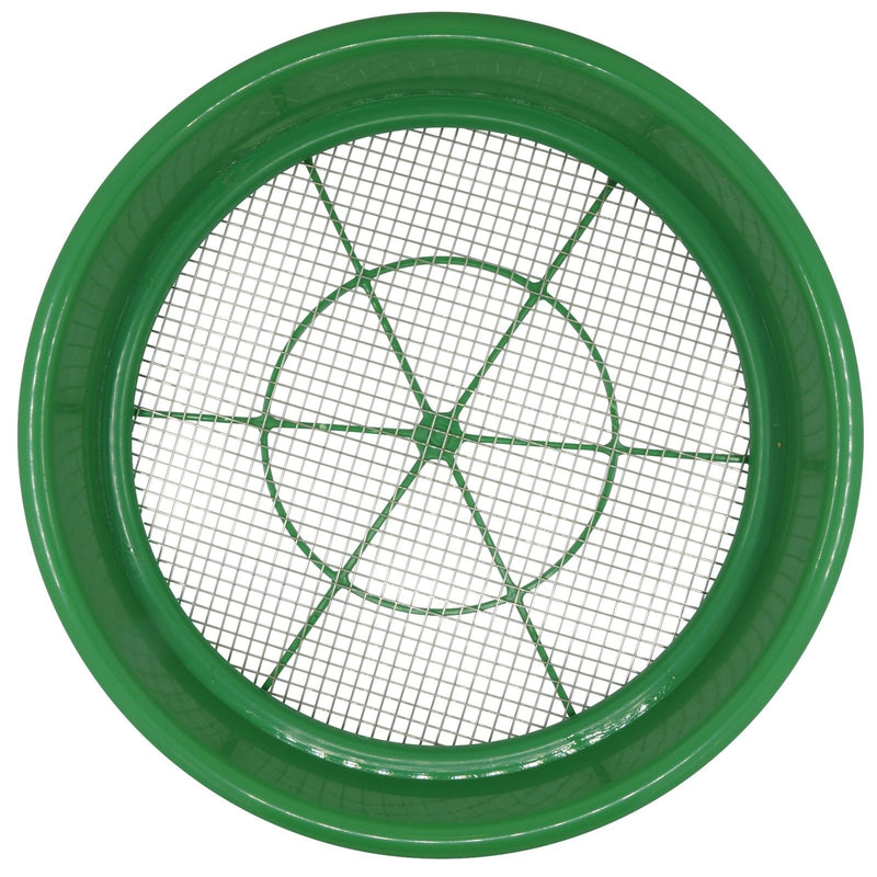 Gold Pan Panning 11" Prospecting Classifier 0.25" Screen Sifter Mesh 4