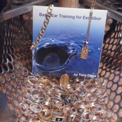 Basic Ear Training Audio CD for Minelab Excalibur Metal Detector by Tony Diana