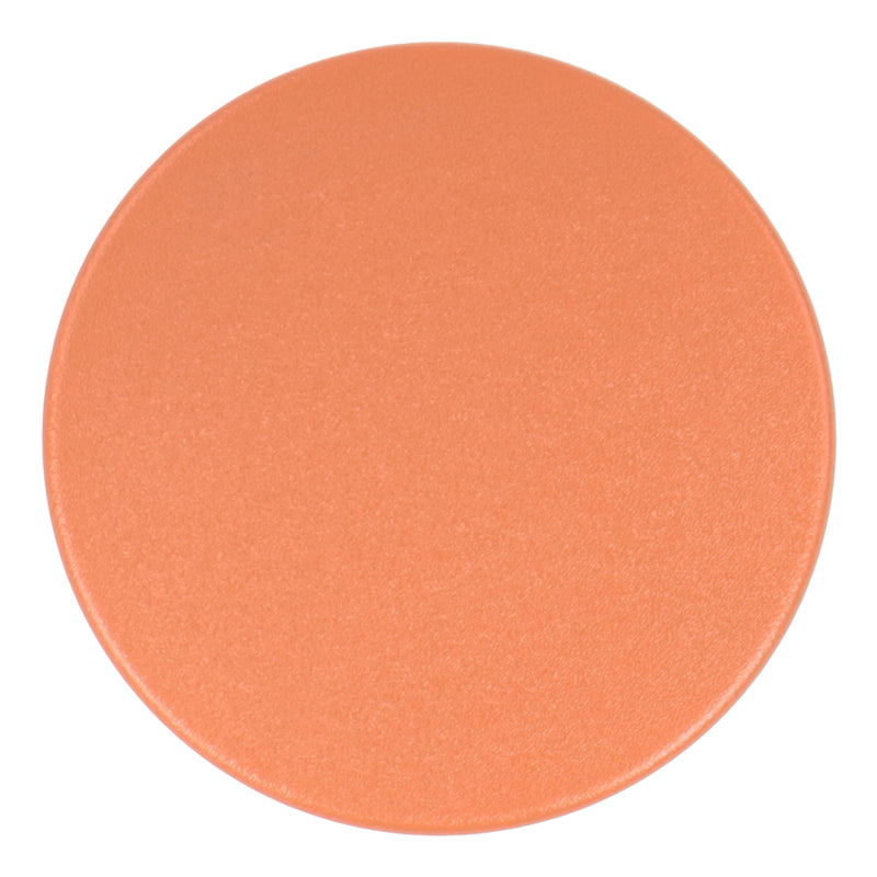 Coiltek 6" Round Orange Solid Closed Coil Cover Skidplate