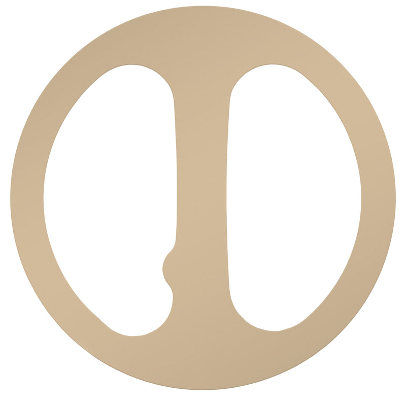 Coiltek 22" Goldstalker Beige Round Fitted Coil Cover Skidplate Scuff S02-0011