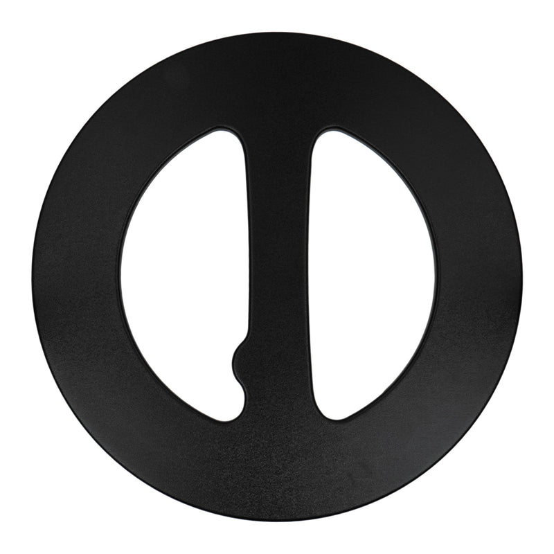 Coiltek 18" Round Coil Cover Hard Plastic Skidplate Black Scuff