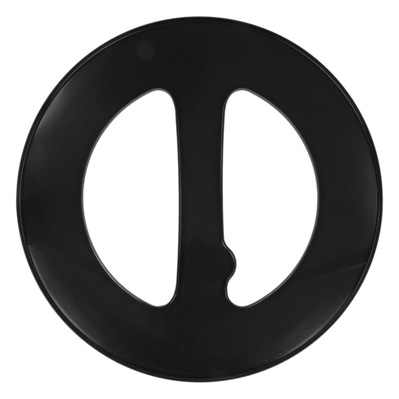 Coiltek 18" Round Coil Cover Hard Plastic Skidplate Black Scuff