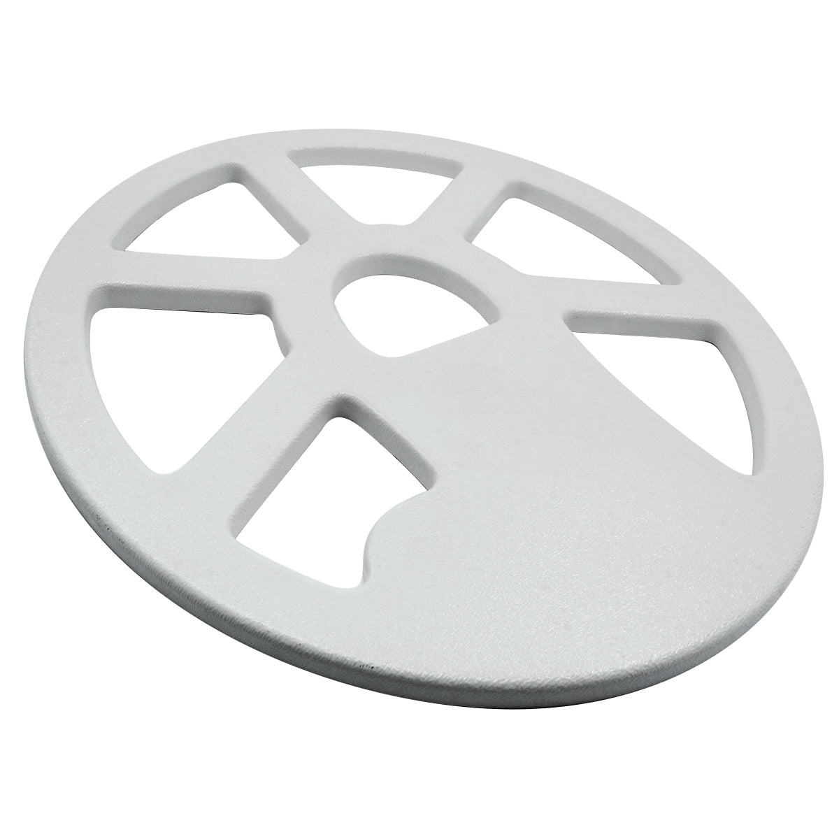 Tesoro 12 x 10" Spoked White Concentric Coil Cover