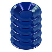 10" Blue Dual Riffle Plastic Gold Pan Prospecting 5 Units pack