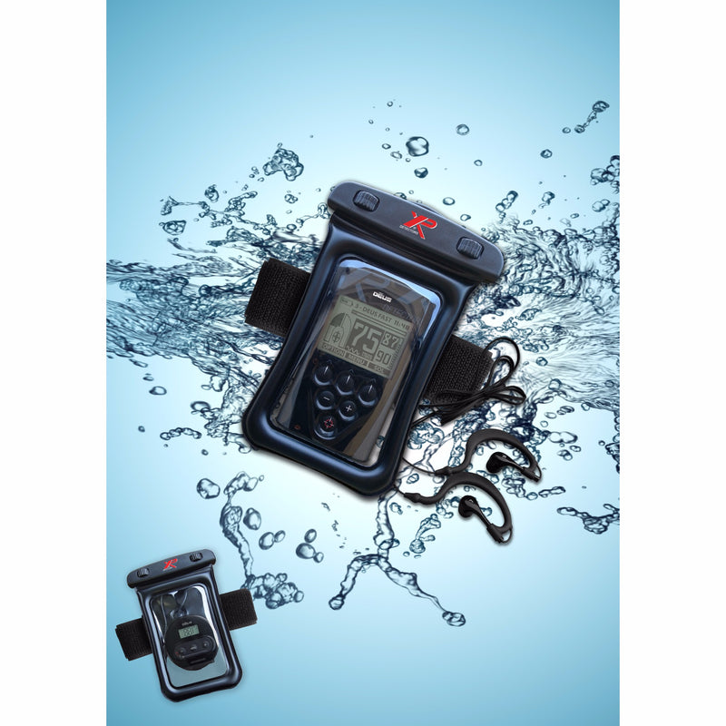NLA XP Deus Metal Detector w/ Full Headphone, Remote, 9” X35 Coil & Waterproof Kit