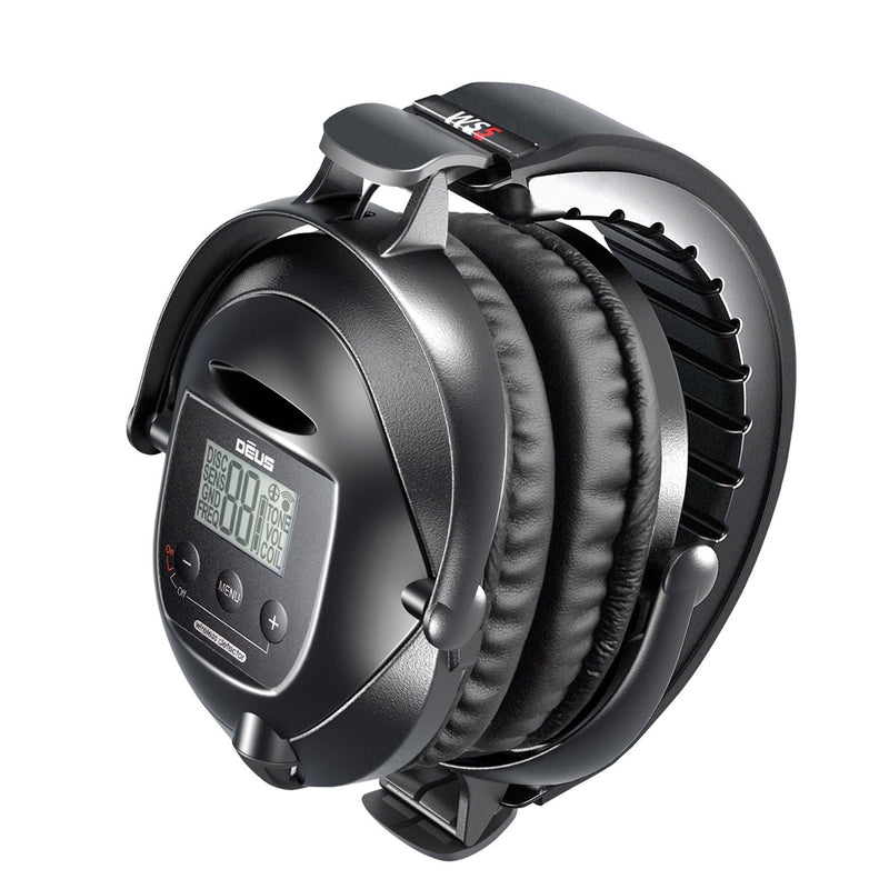 XP Deus Metal Detector w/ WS5 Wireless Headphones, Remote, 11” X35 Search Coil