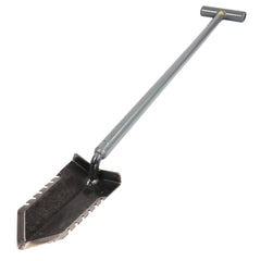 Lesche T- Handle 36" Heavy Duty Metal Detector Shovel Double Serrated Blade